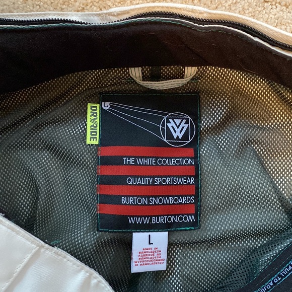 Burton white ski snowboard pants - Picture 9 of 9